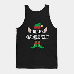 I'm The Gamer Christmas Elf Tank Top